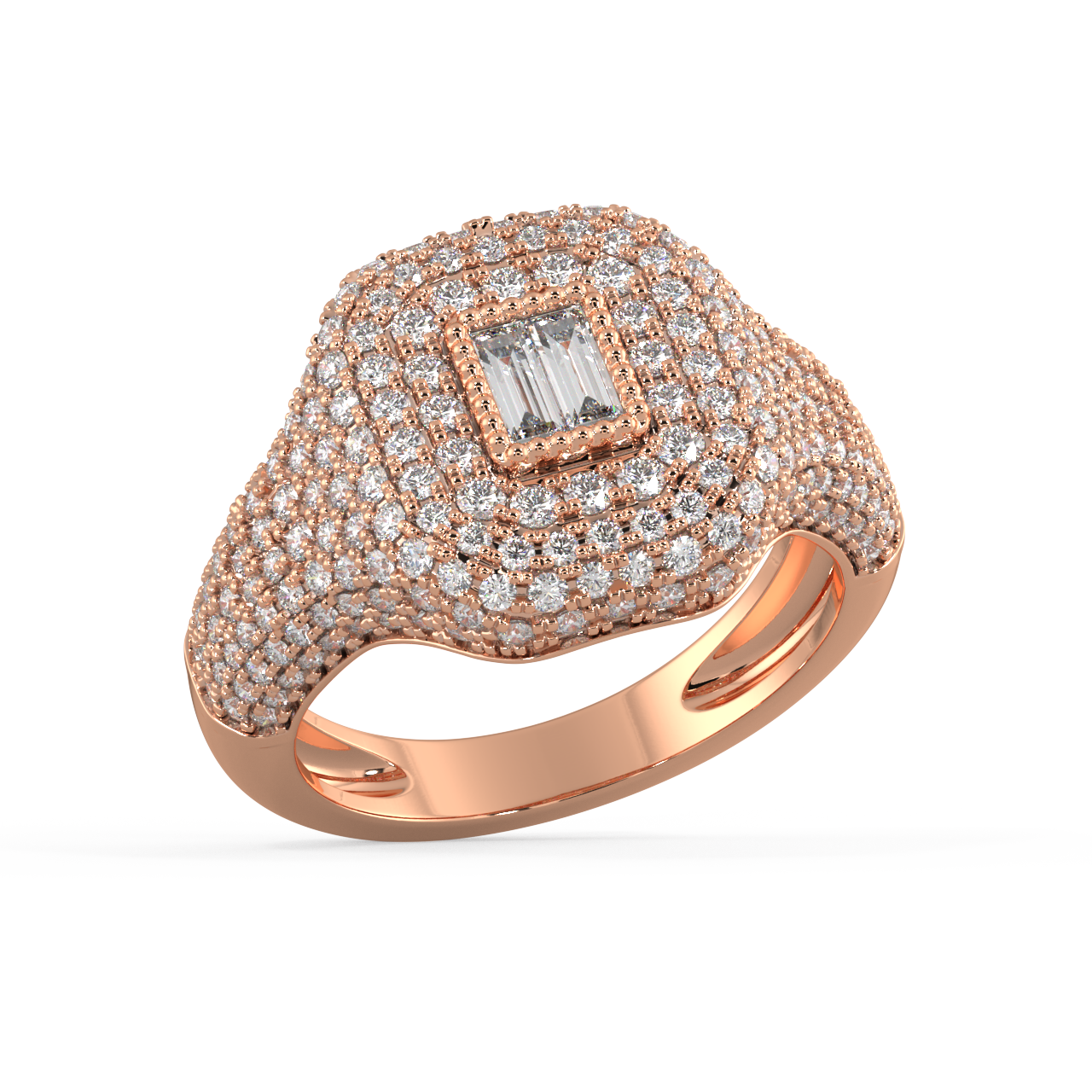 Dream Baguette Diamond Ring