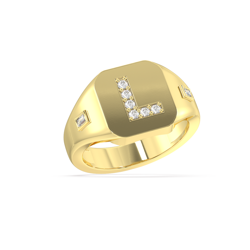 Crest Diamond Ring