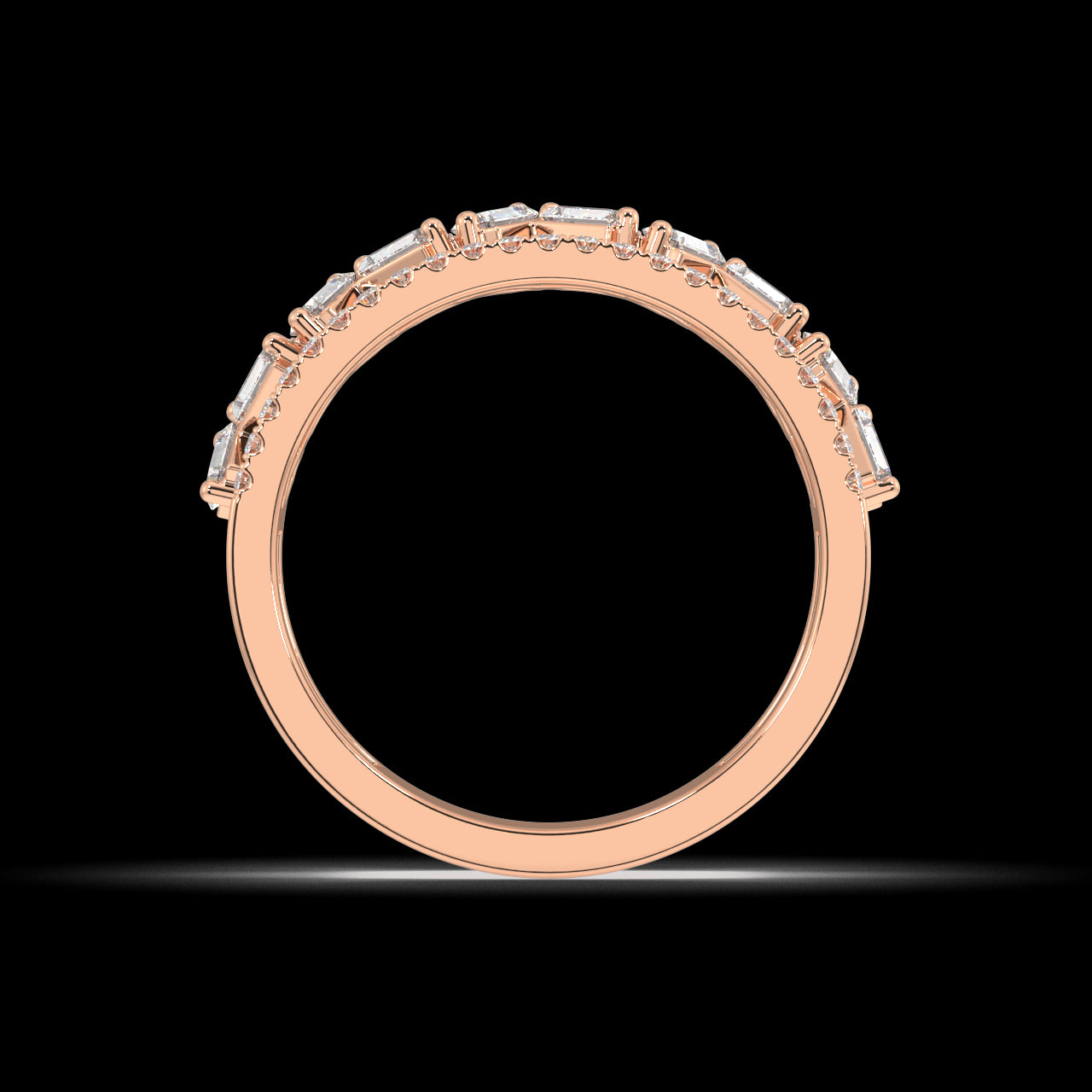 Solstice Round Diamond Ring