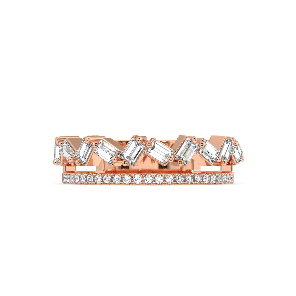Solstice Round Diamond Ring