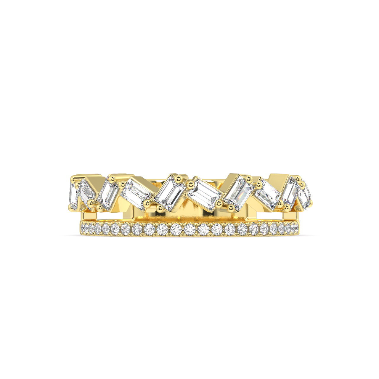 Solstice Round Diamond Ring