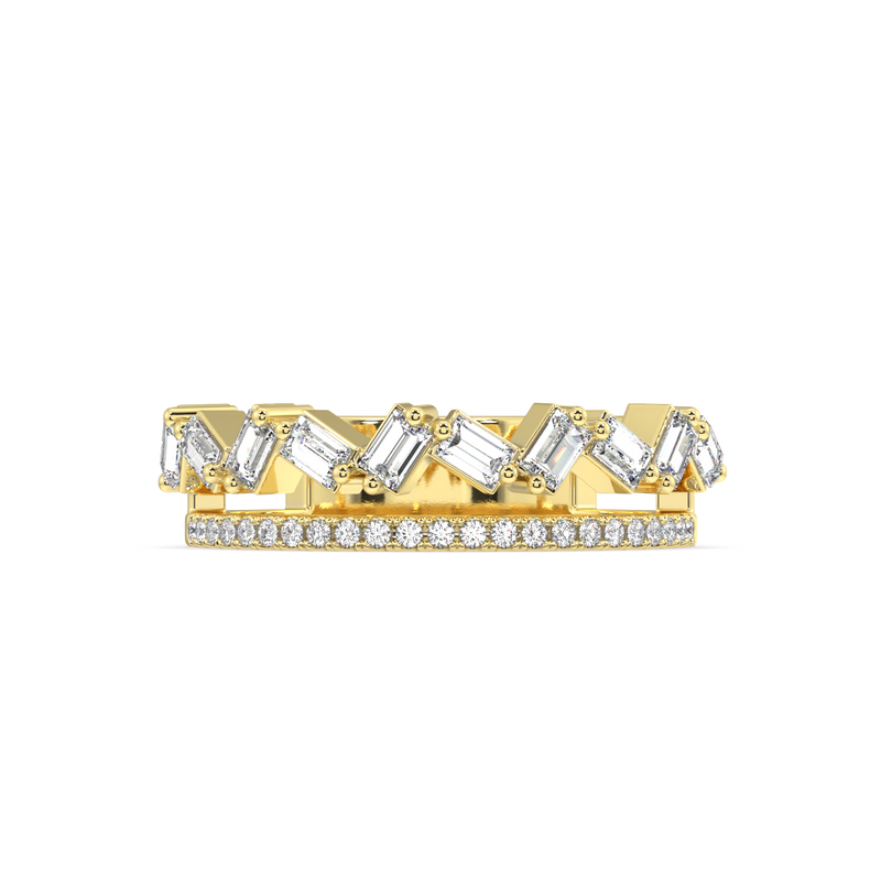 Solstice Round Diamond Ring