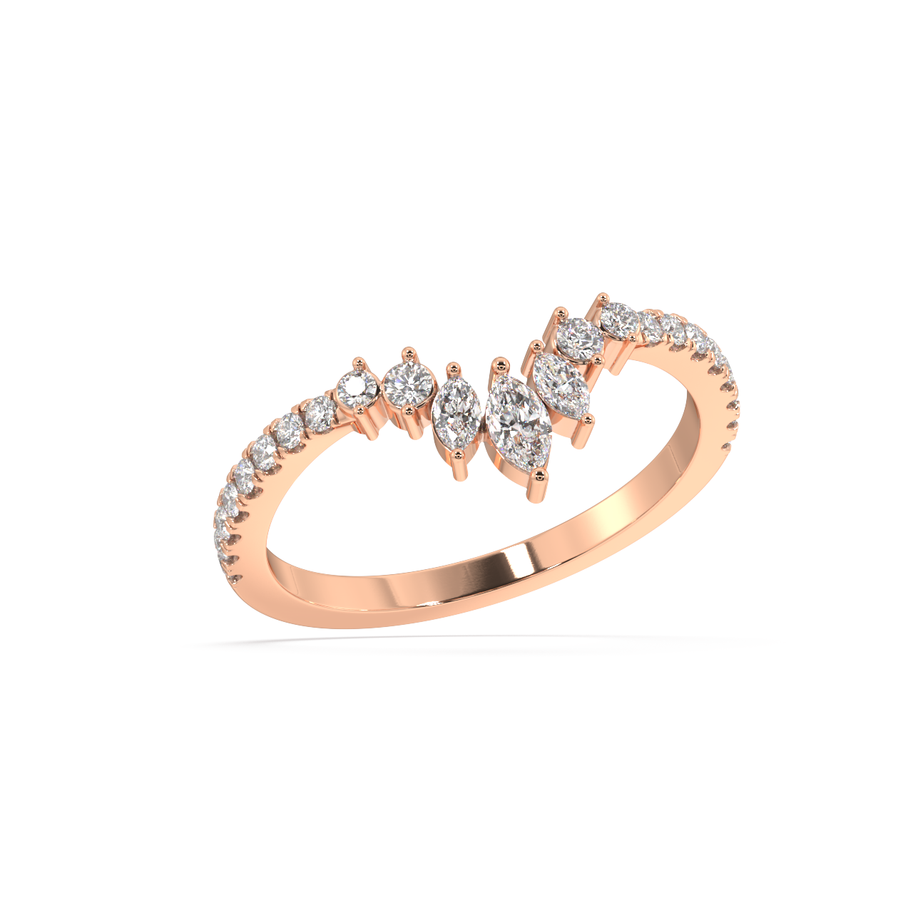 Marquise Wren Diamond Ring