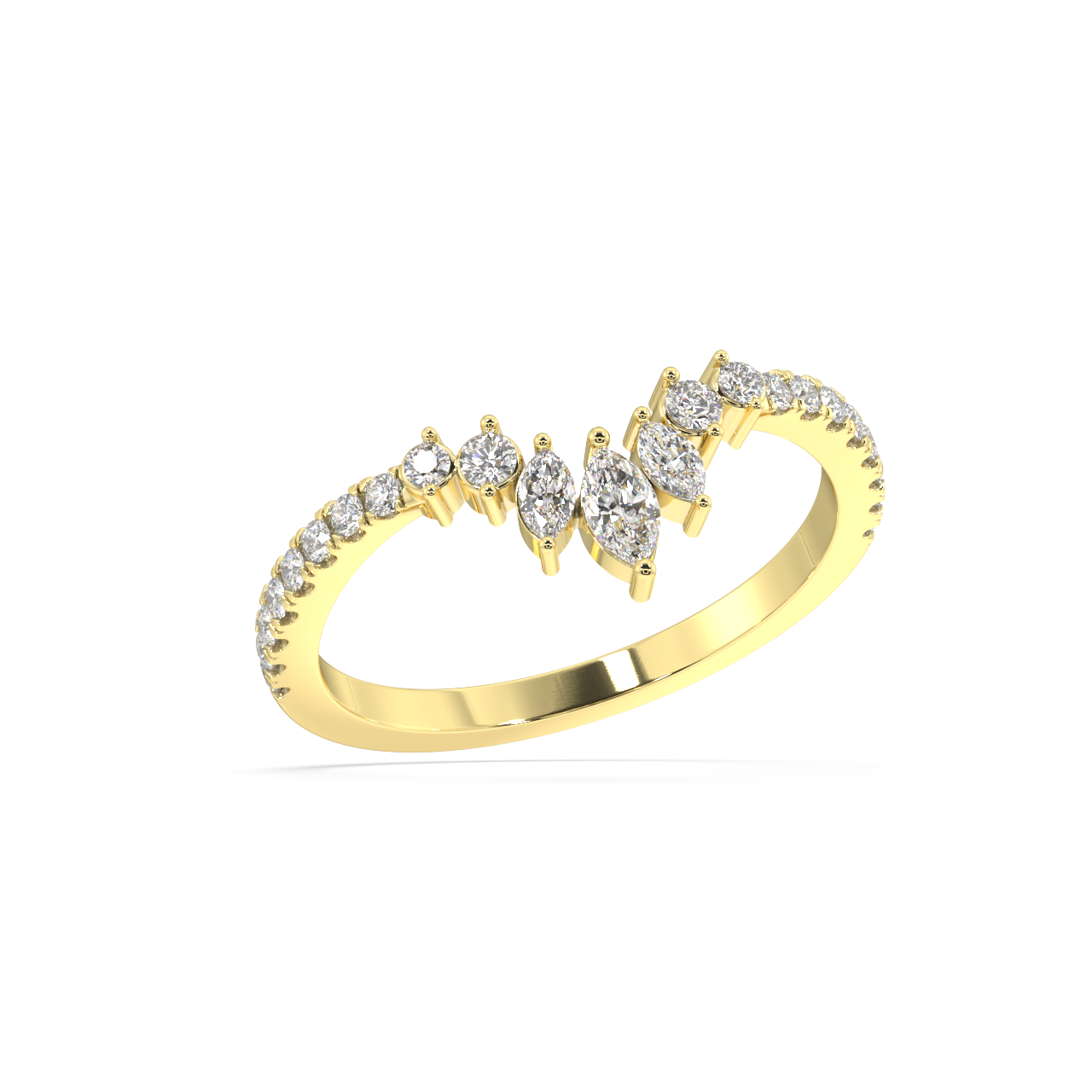 Marquise Wren Diamond Ring