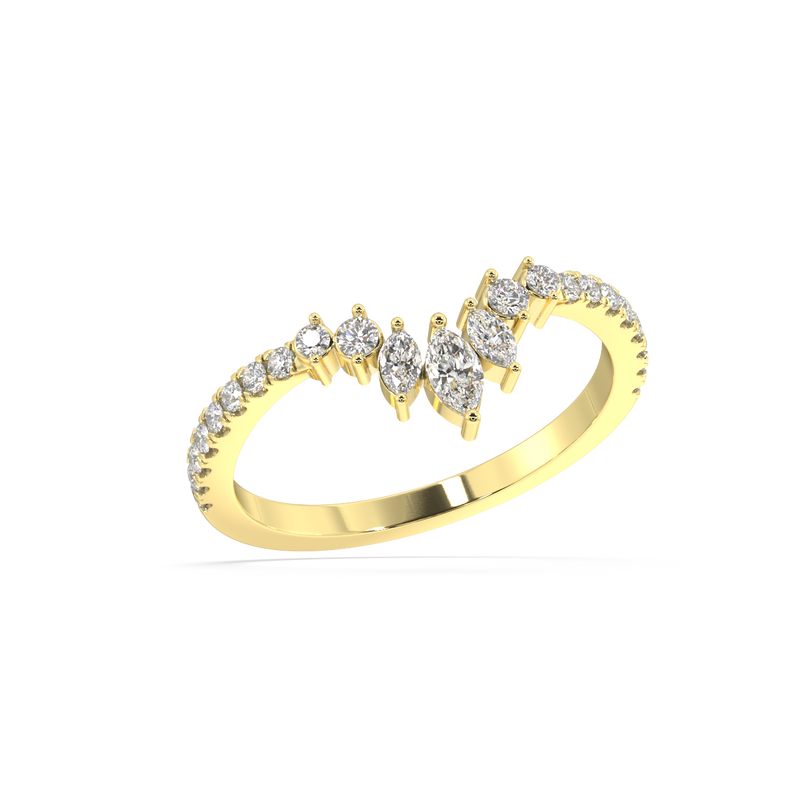 Marquise Wren Diamond Ring