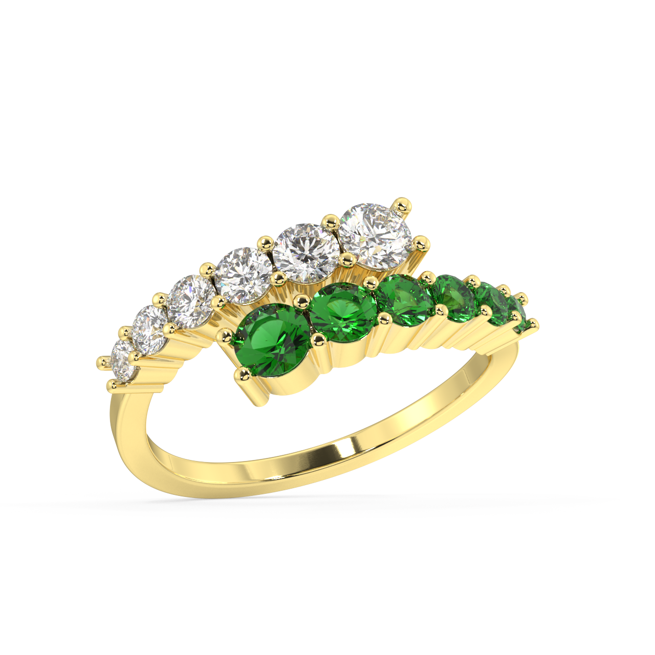 Vivienne Round Diamond Ring
