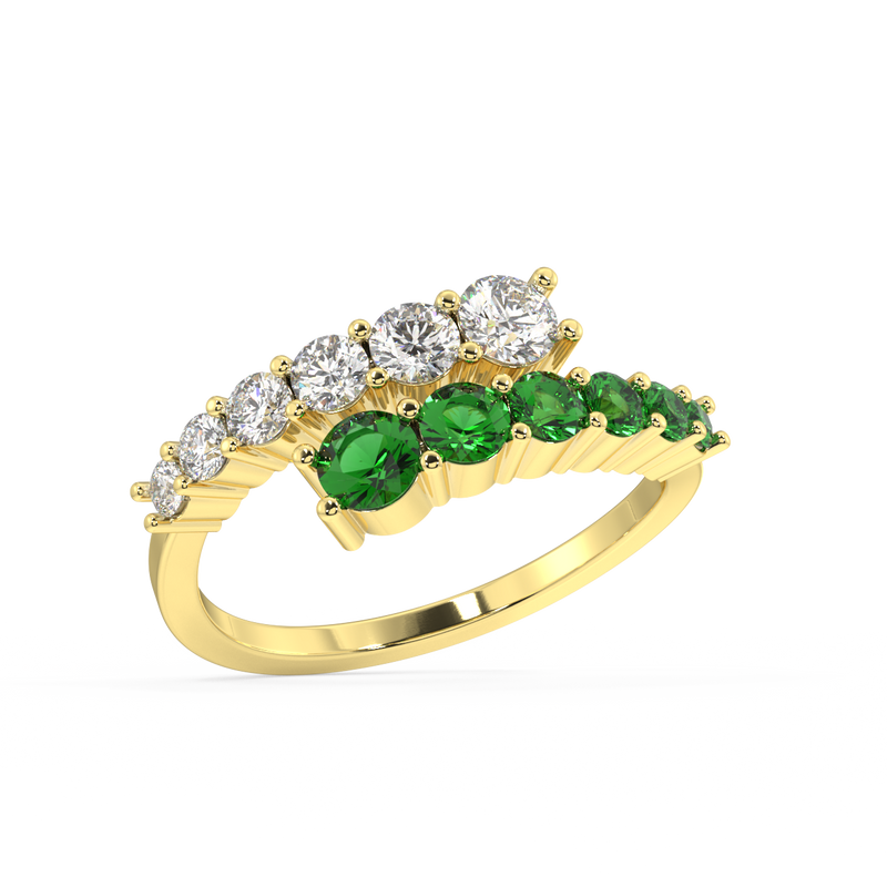 Vivienne Round Diamond Ring