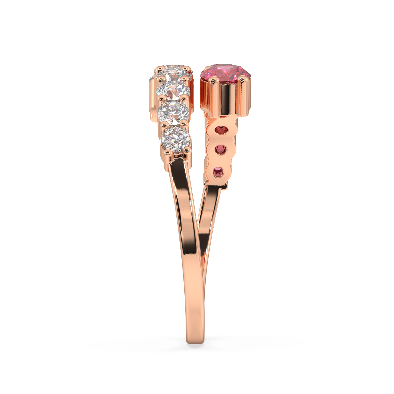 Elara Round Diamond Ring