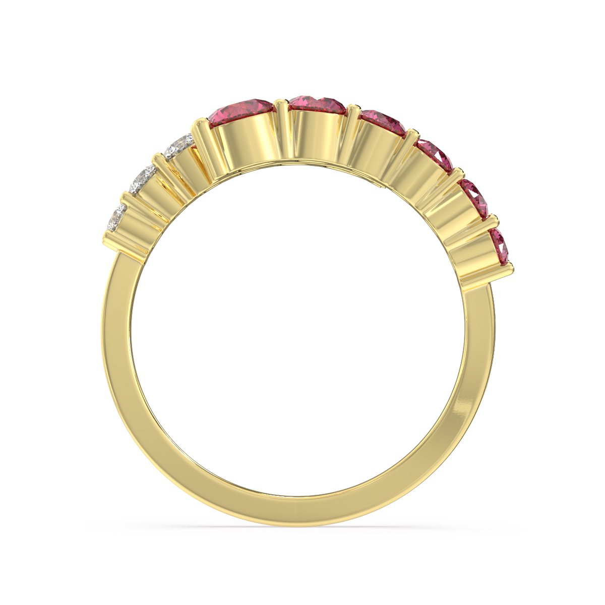 Elara Round Diamond Ring