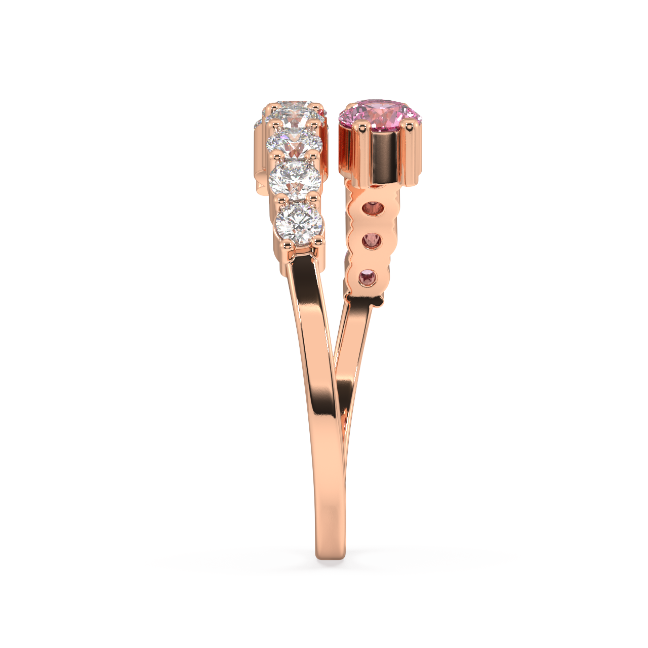 Elodie Round Diamond Ring