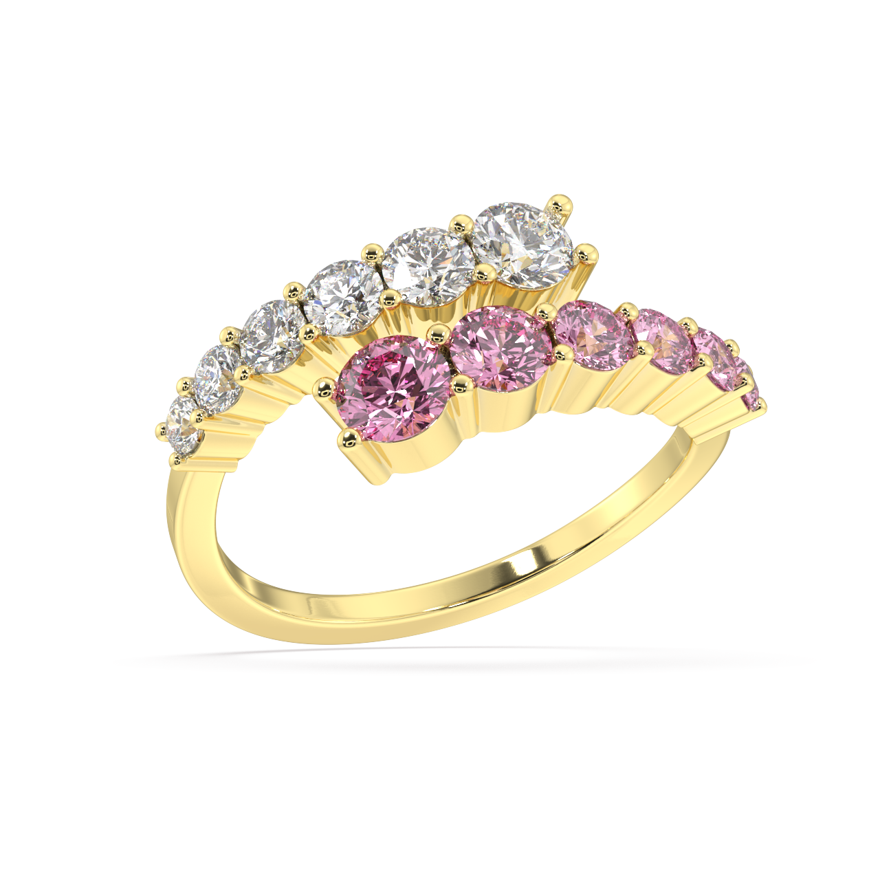 Elodie Round Diamond Ring