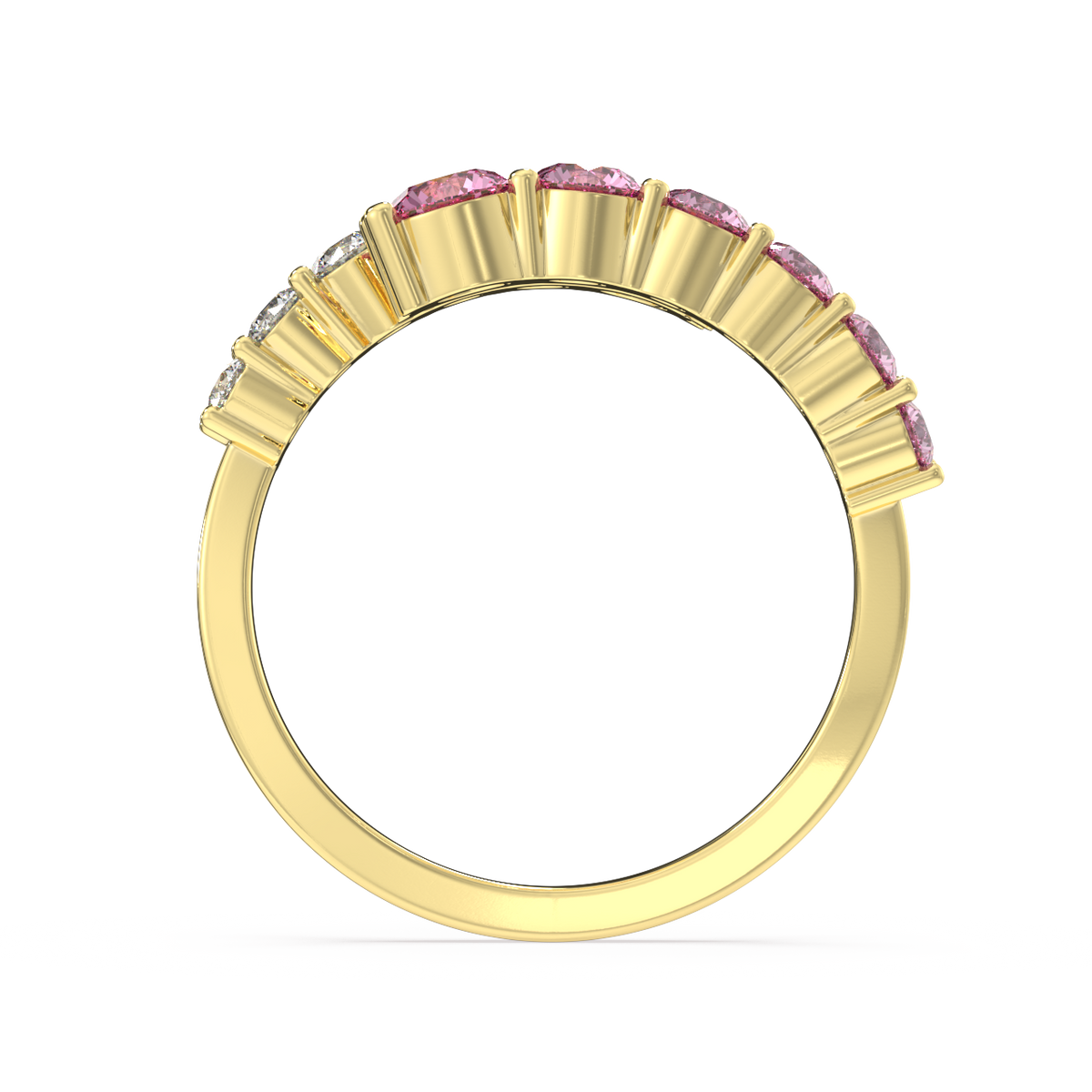 Elodie Round Diamond Ring