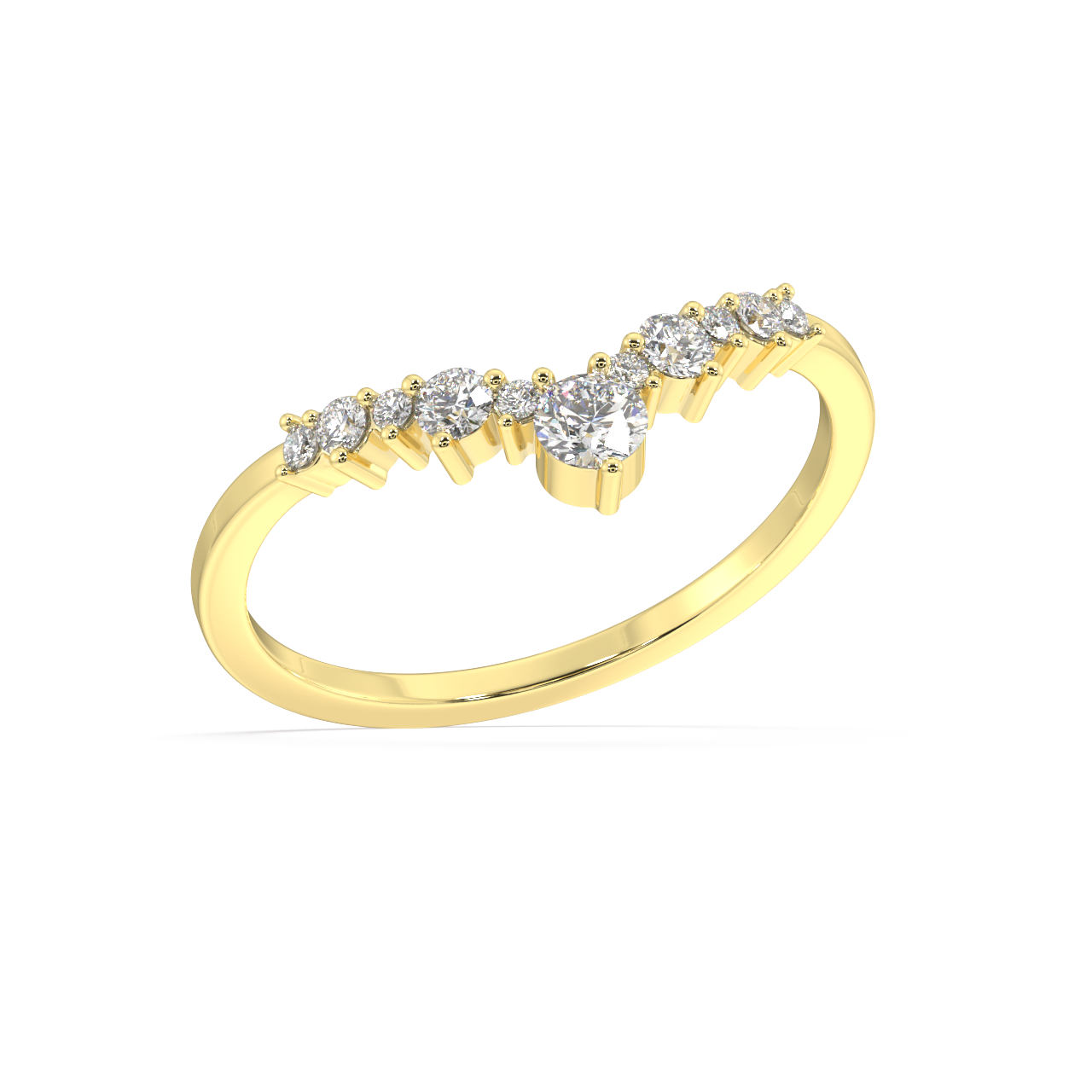 Isadora Round Diamond Ring