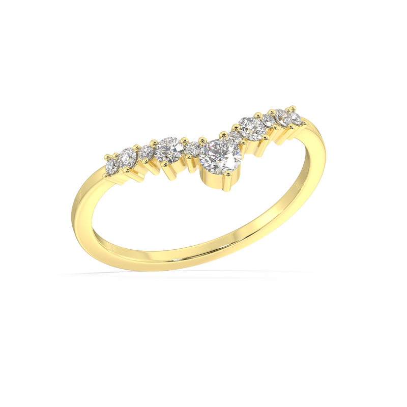 Isadora Round Diamond Ring