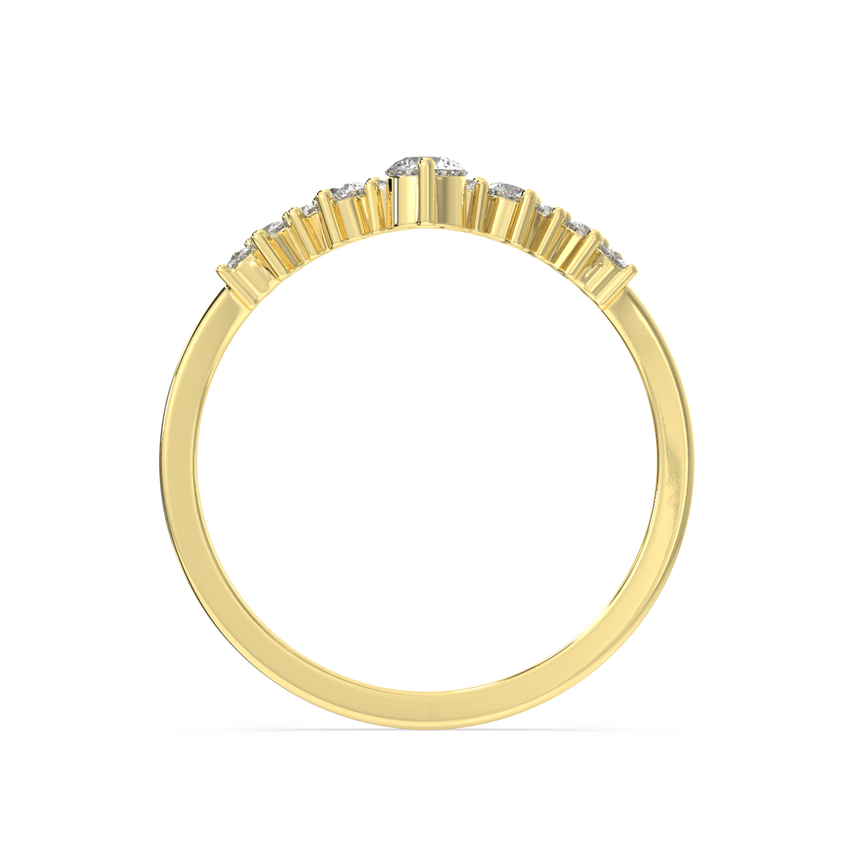 Isadora Round Diamond Ring