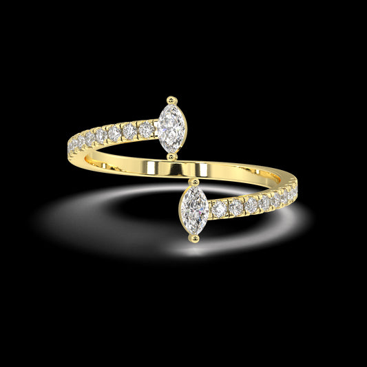 Cordelia Marquise Diamond Ring