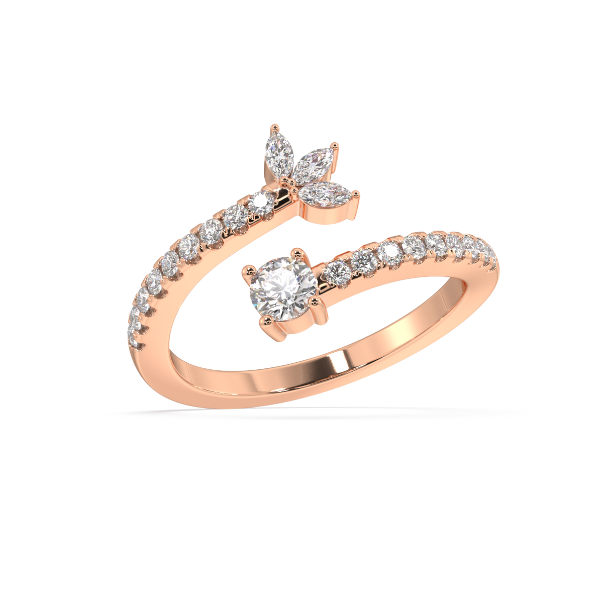 Ethereal Marquise Diamond Ring