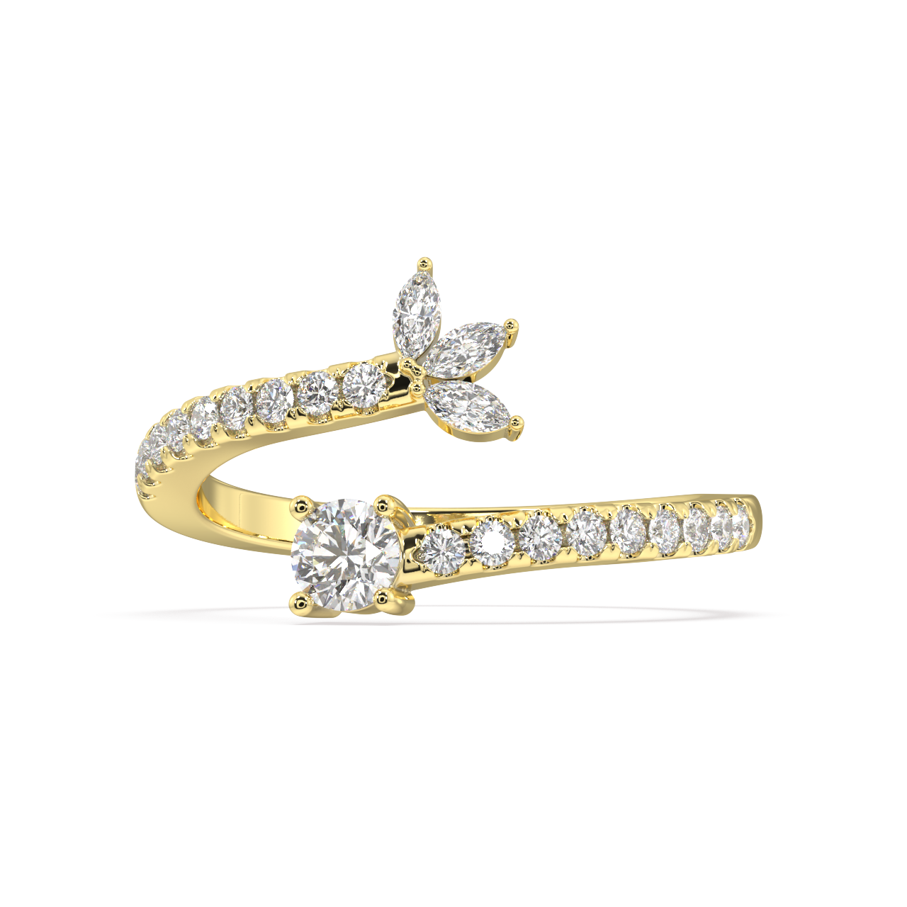 Ethereal Marquise Diamond Ring