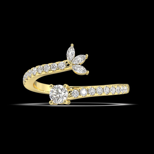 Ethereal Marquise Diamond Ring