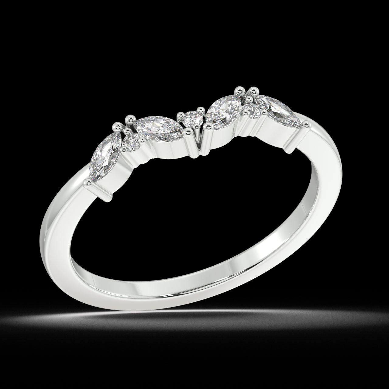 Evelina Marquise Diamond Ring