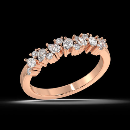 Arabella Pear Diamond Ring