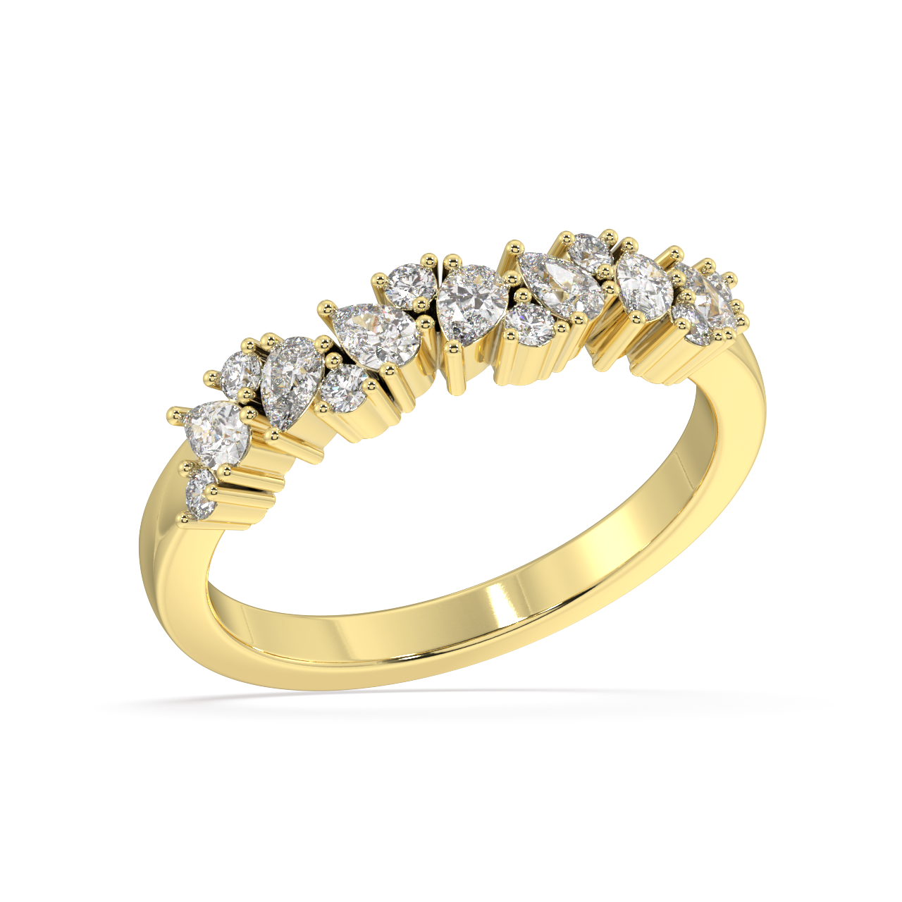 Arabella Pear Diamond Ring