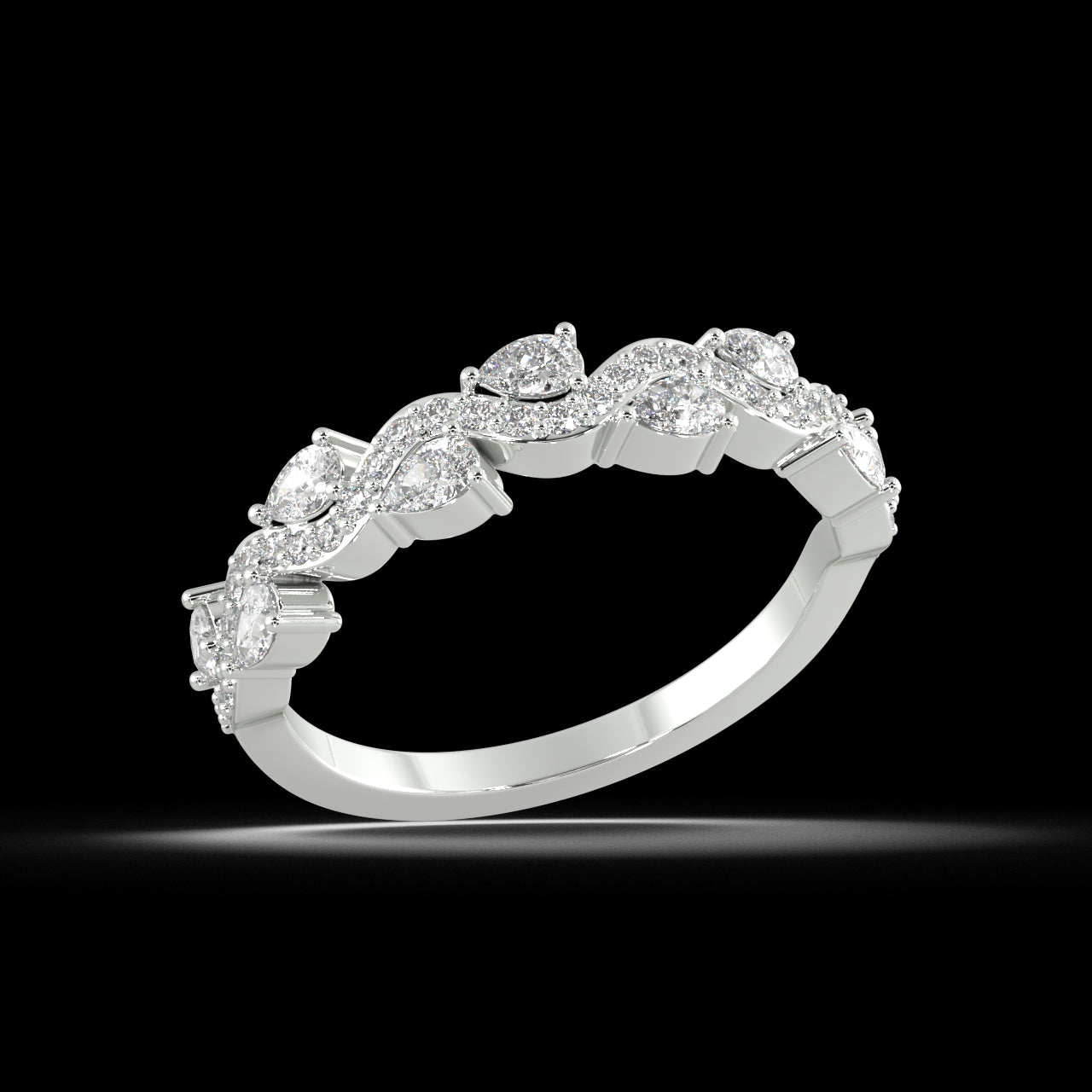 Liana Pear Diamond Ring