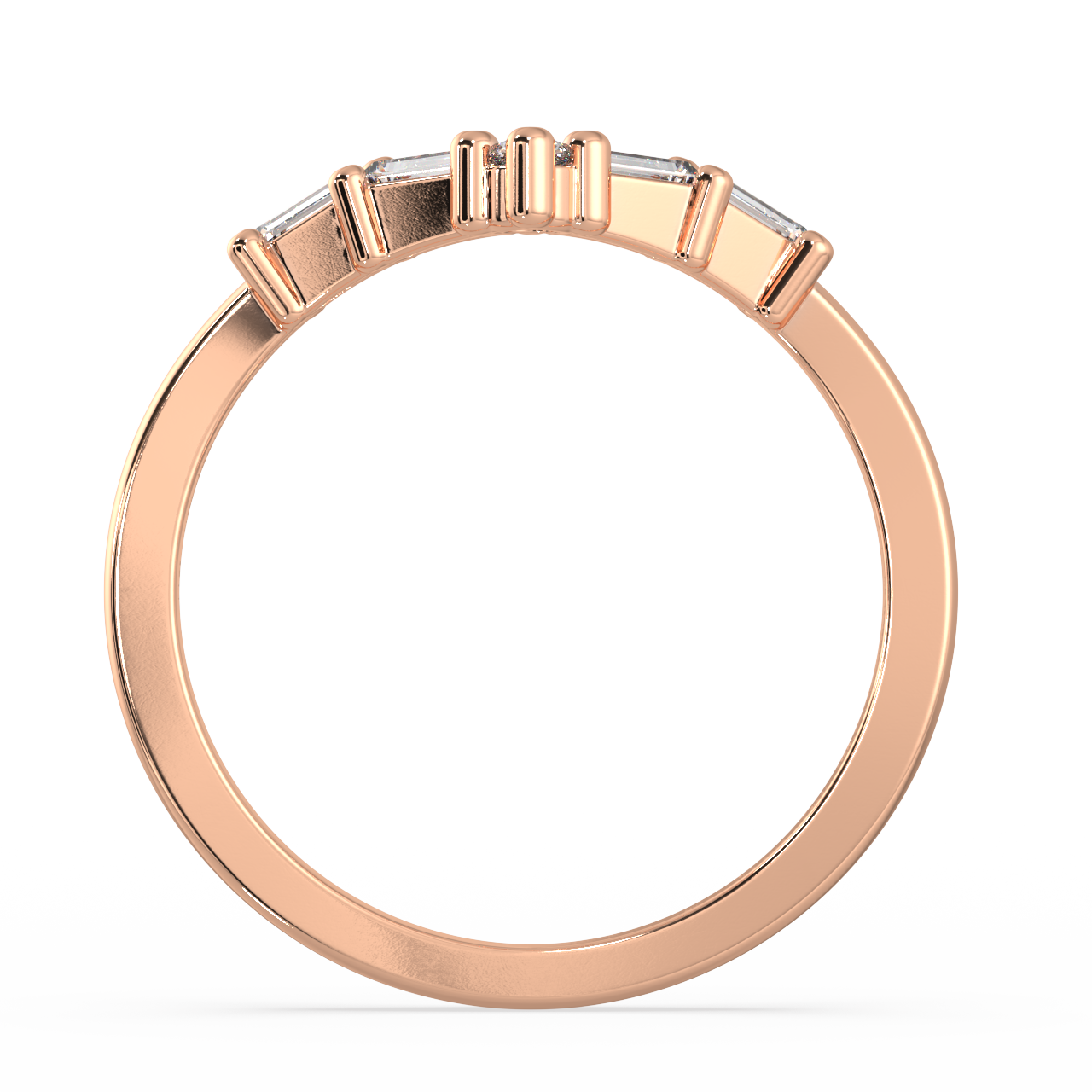 Aetheria Baguette Diamond Ring