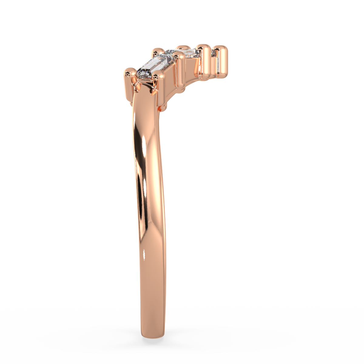 Aetheria Baguette Diamond Ring