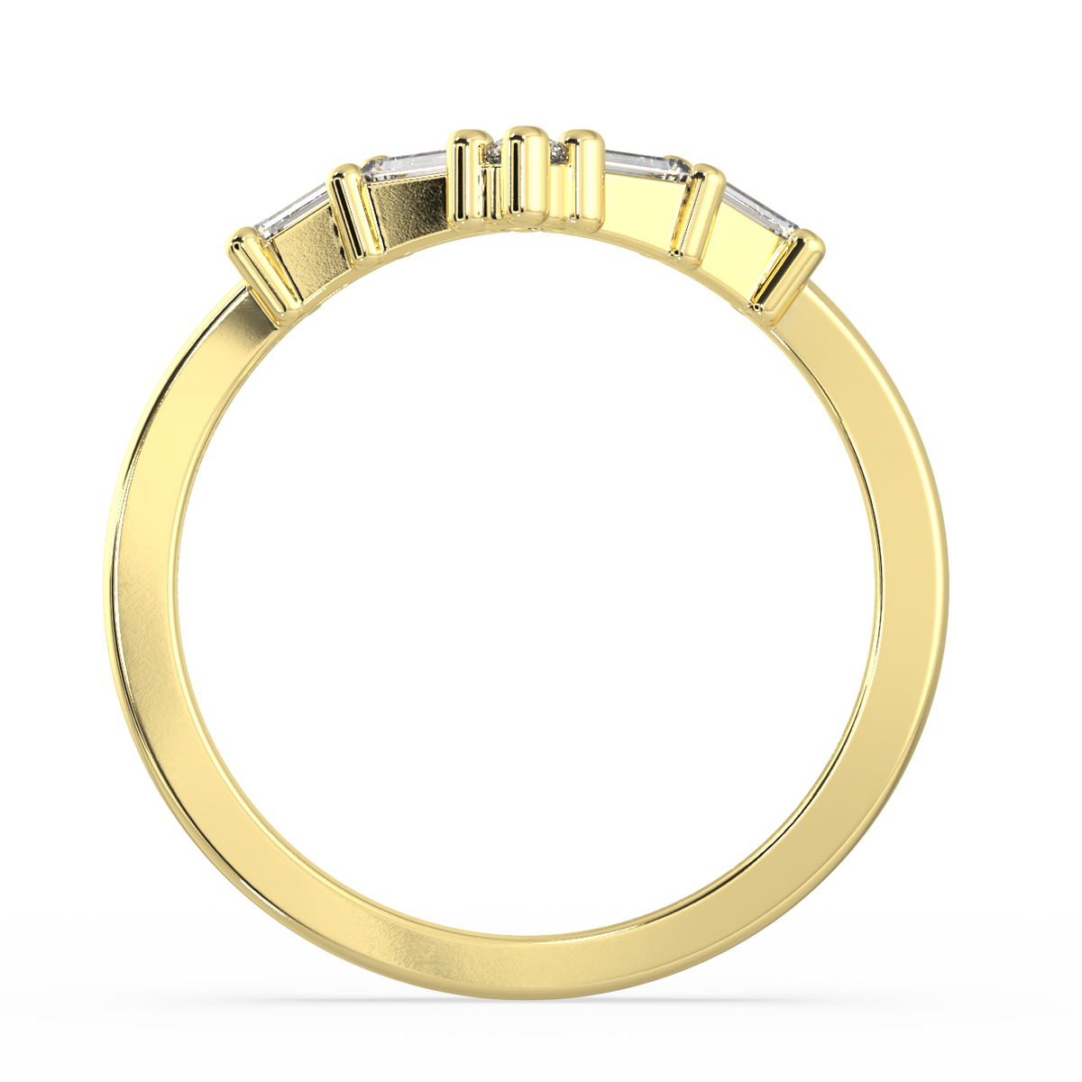 Aetheria Baguette Diamond Ring