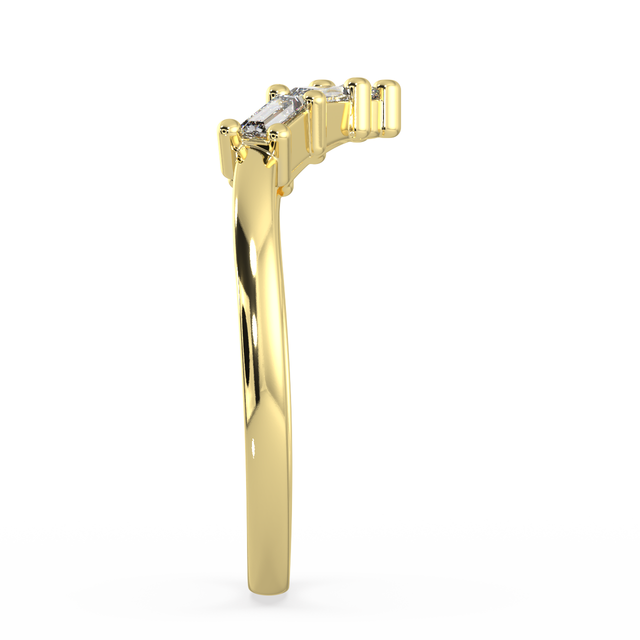Aetheria Baguette Diamond Ring