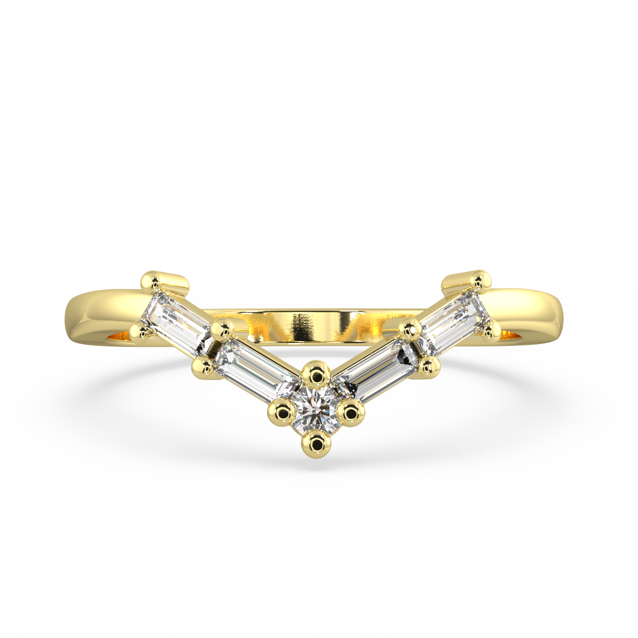 Aetheria Baguette Diamond Ring