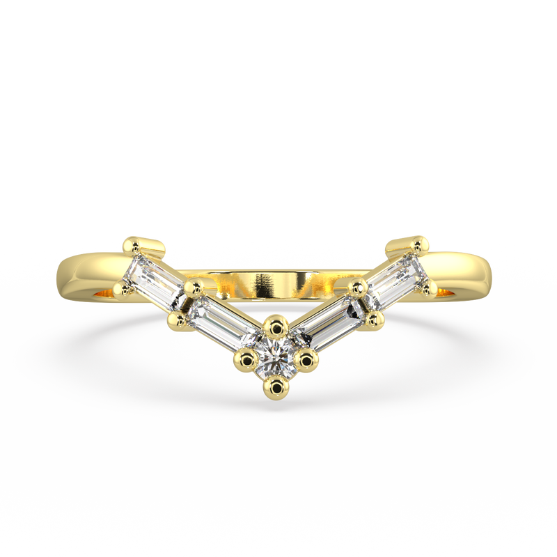 Aetheria Baguette Diamond Ring