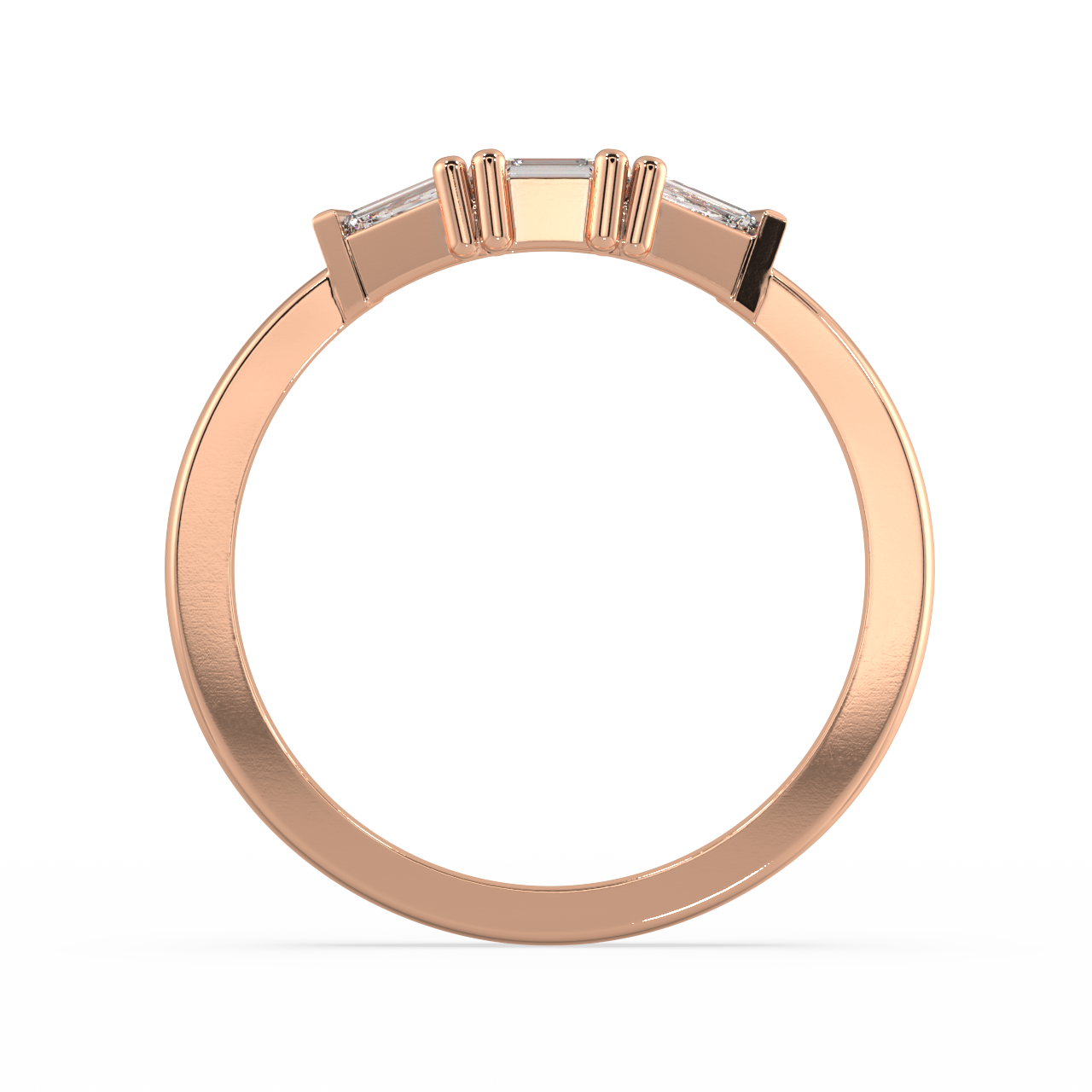 Zephyrine Baguette Diamond Ring