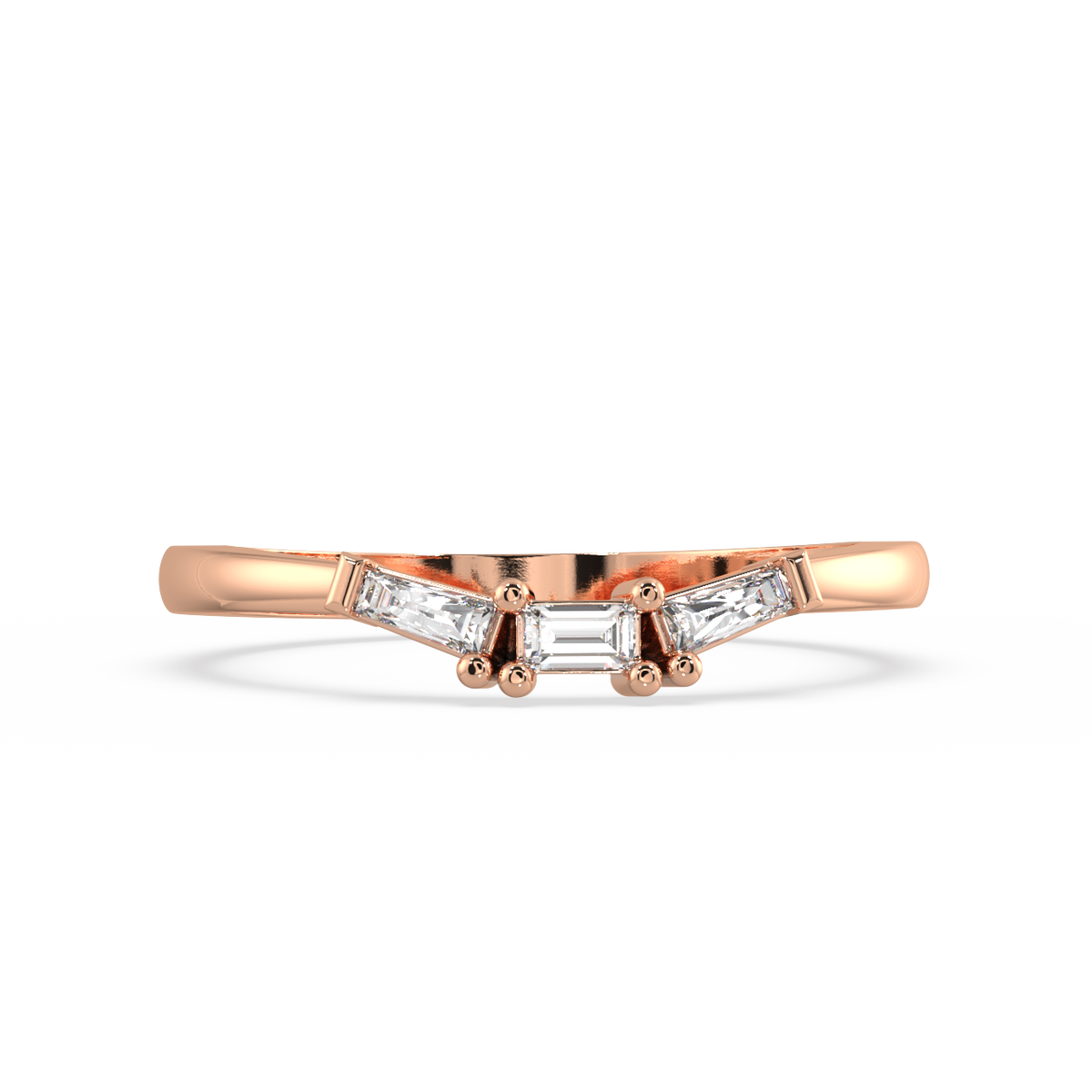 Zephyrine Baguette Diamond Ring