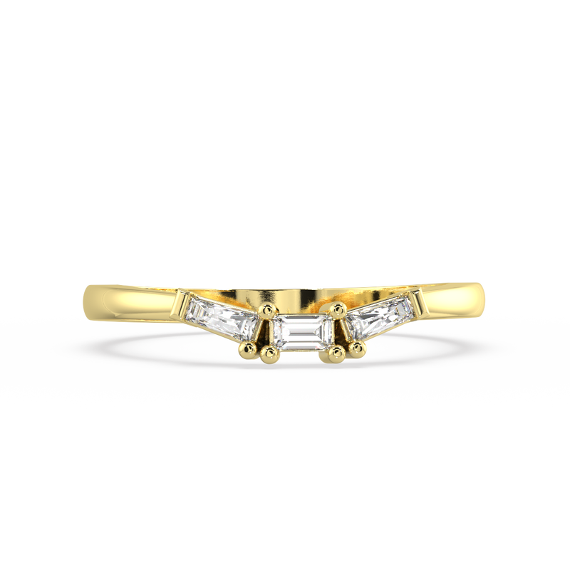 Zephyrine Baguette Diamond Ring
