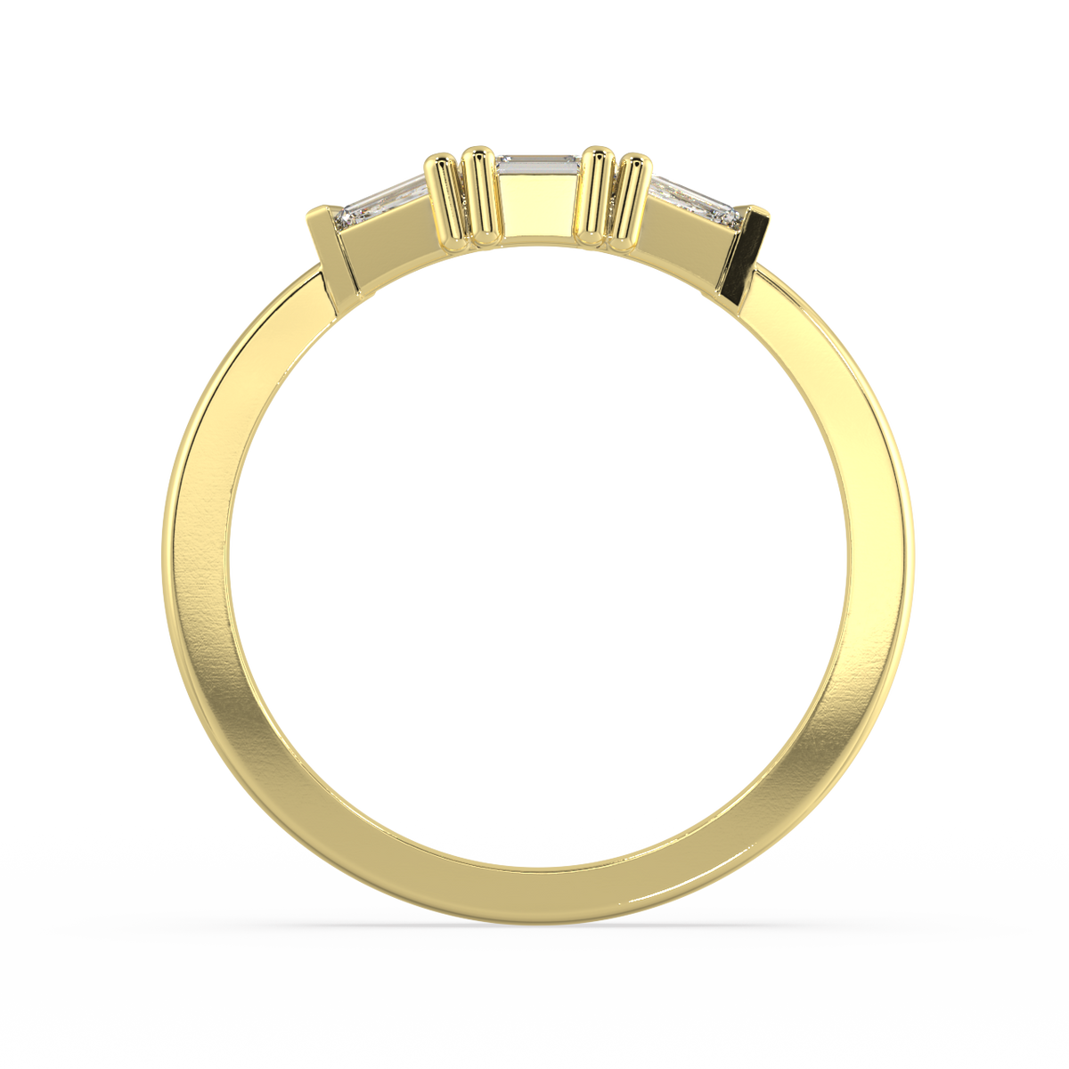 Zephyrine Baguette Diamond Ring