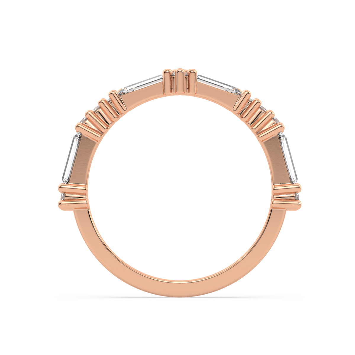 Elysium Baguette Diamond Ring