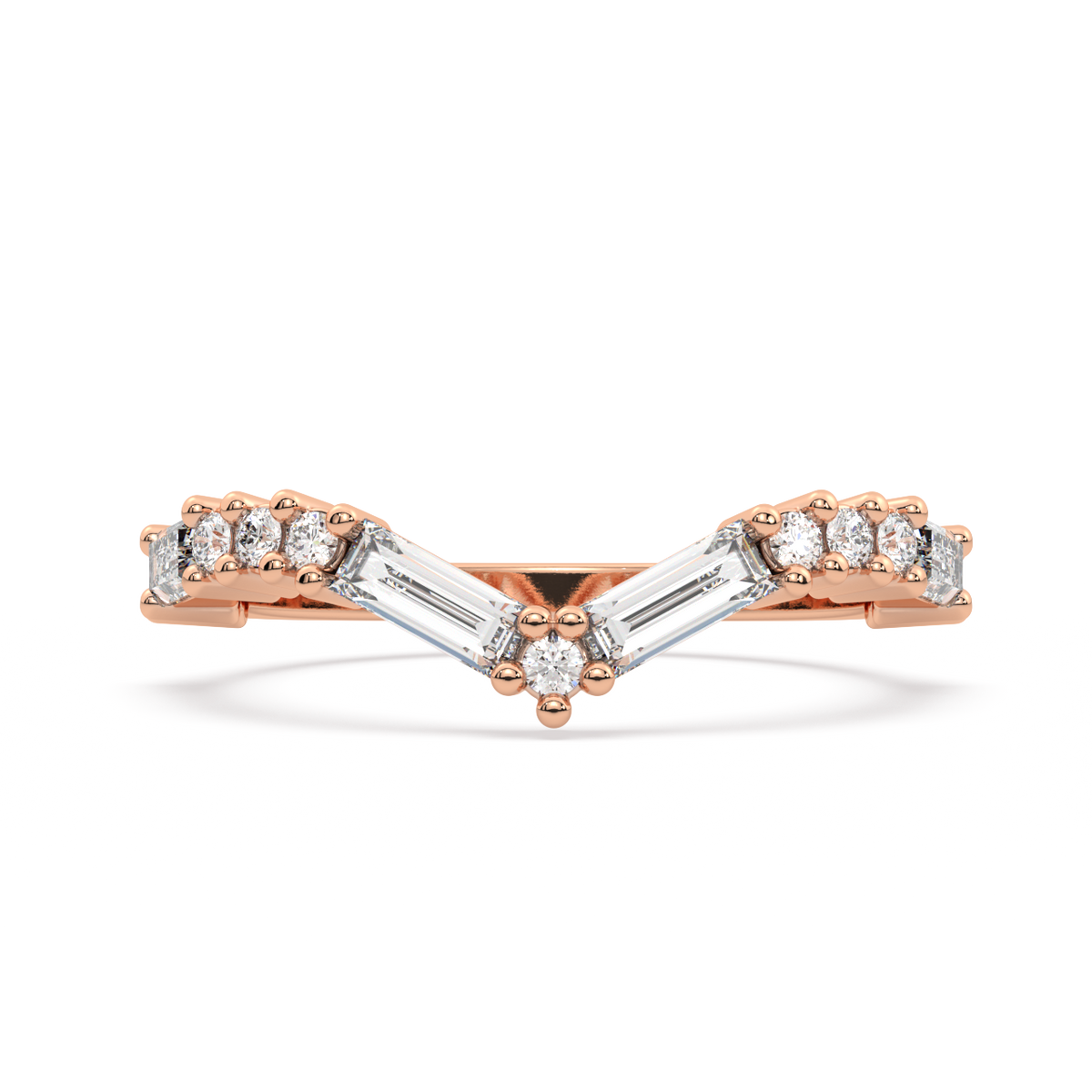 Elysium Baguette Diamond Ring