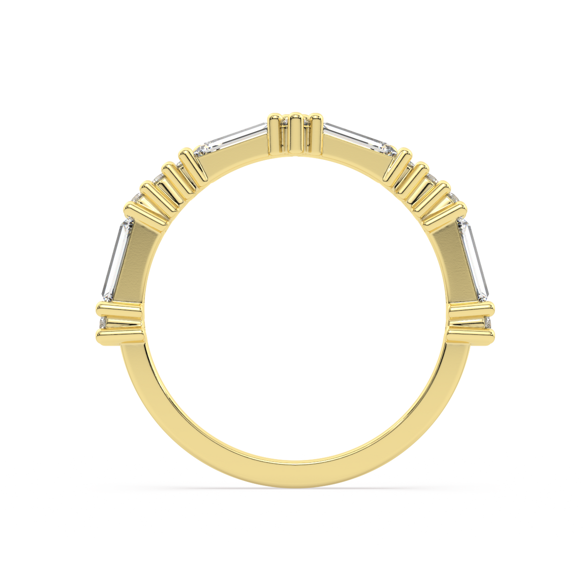 Elysium Baguette Diamond Ring