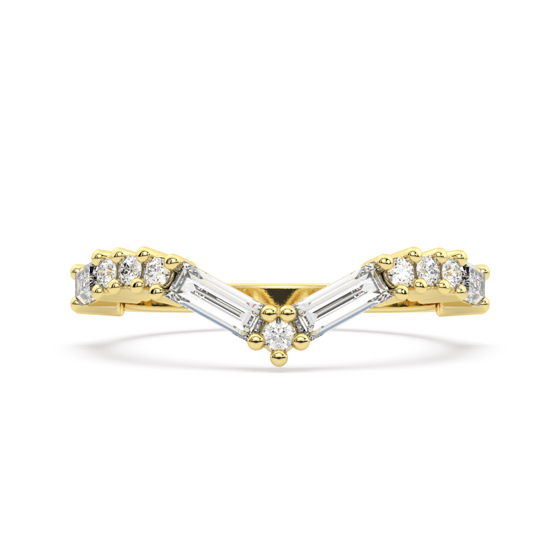 Elysium Baguette Diamond Ring
