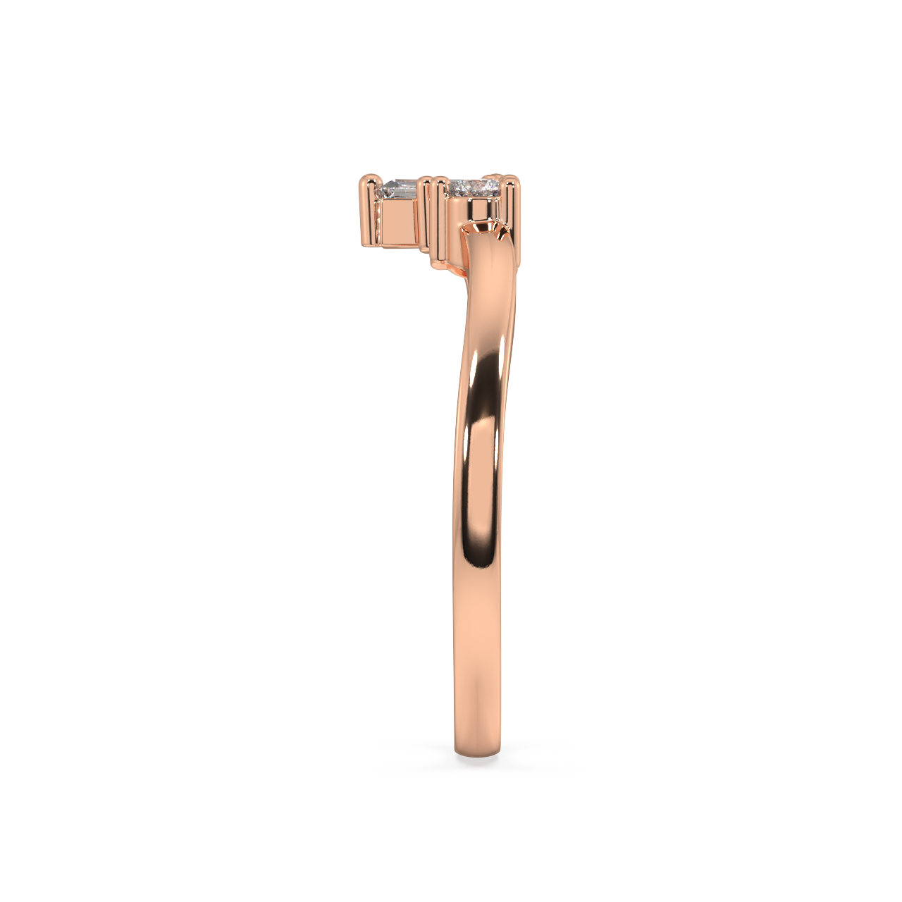 Vespera Baguette Diamond Ring