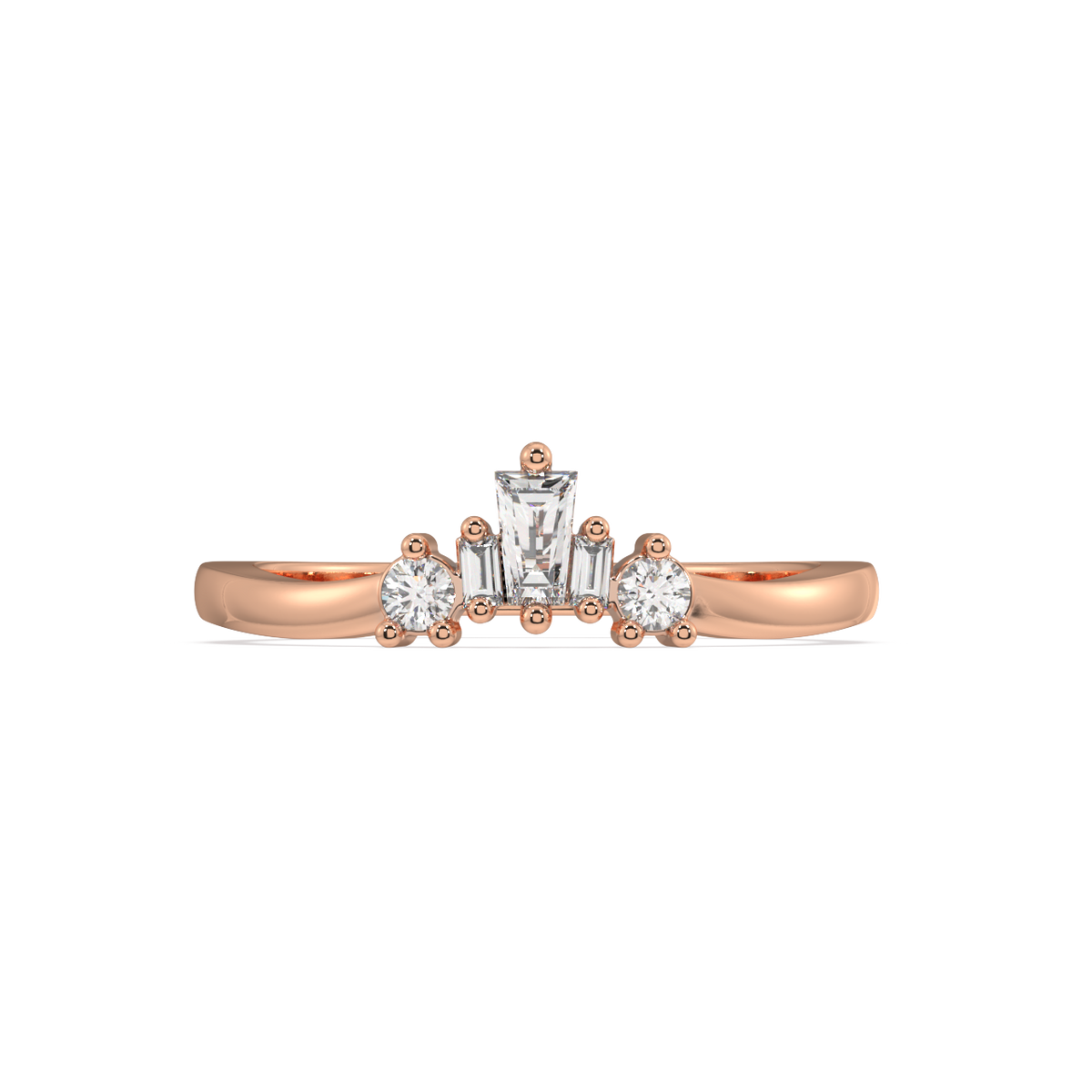 Vespera Baguette Diamond Ring