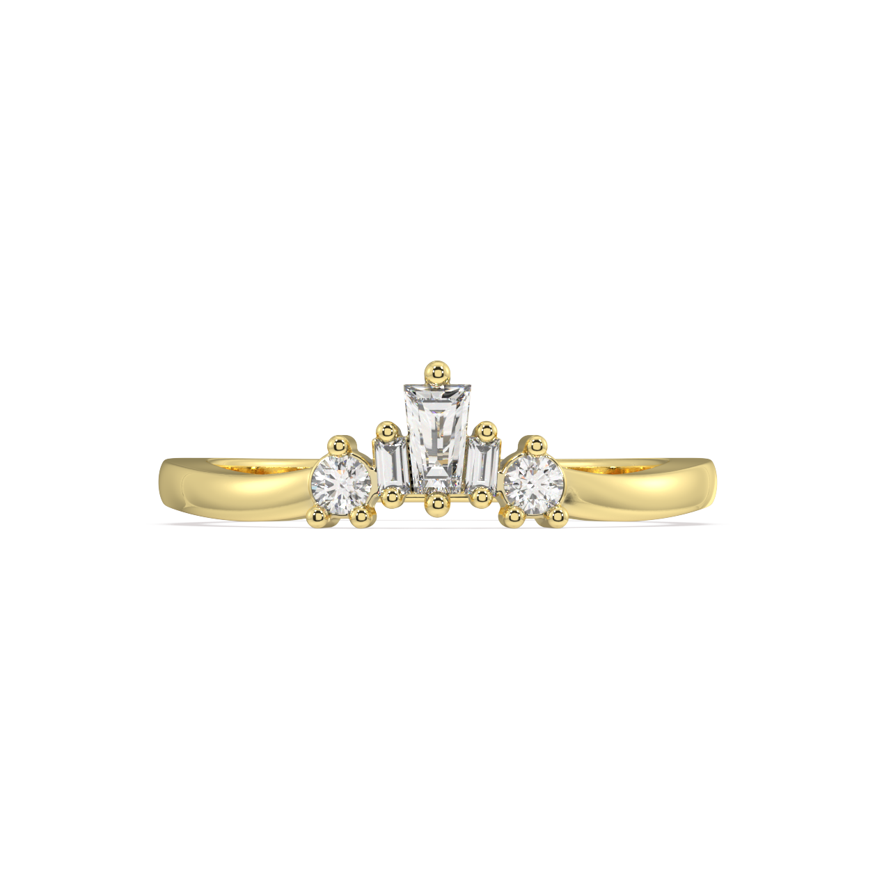Vespera Baguette Diamond Ring