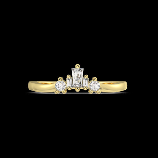 Vespera Baguette Diamond Ring