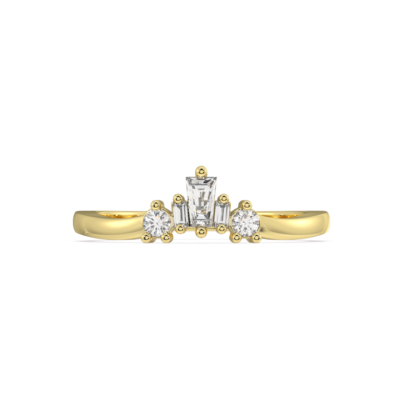 Vespera Baguette Diamond Ring