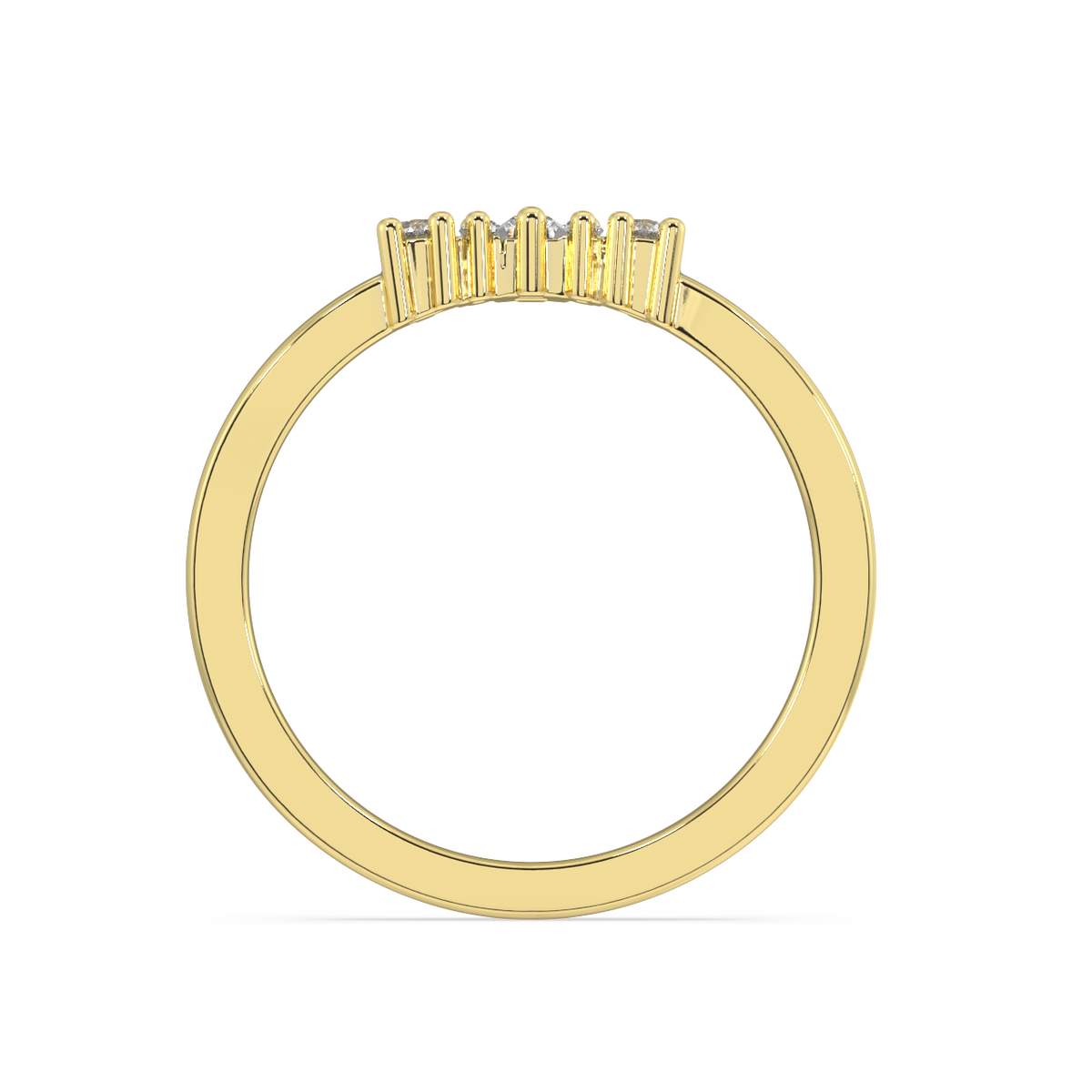 Vespera Baguette Diamond Ring