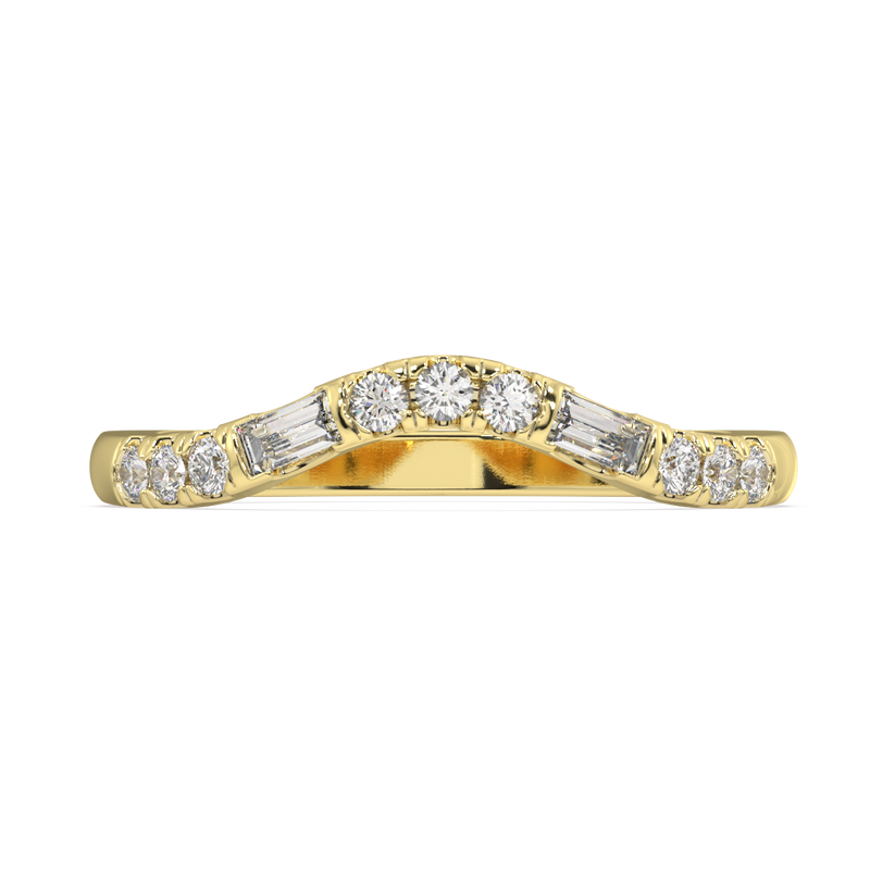 Ecliptic Baguette Diamond Ring
