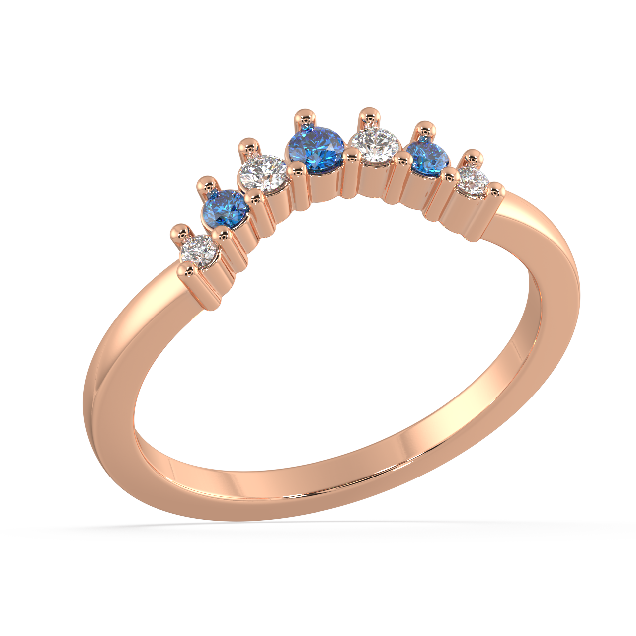 Viola Round Diamond Ring