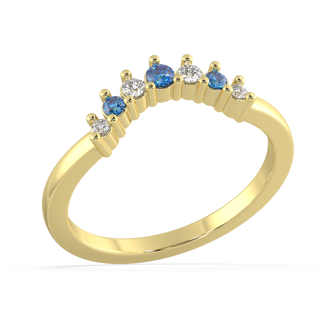 Viola Round Diamond Ring